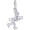Chimney Sweep Charm Silver - 10-7834