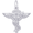 Chiropractor Charm White Gold - 10-6555