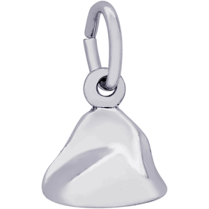 Chocolate Chip Charm White Gold - 10-6386