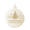 Christmas Blizzard Disc Charm  - Gold Plated  - 10-2099-0-GP