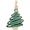Christmas Tree Charm-10K Gold - 10-8129