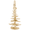 Christmas Tree Charm Gold Plated - 10-0616