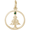 Christmas Tree Charm Gold Plated - 10-1218