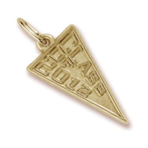 Class Of 2012 Charm - 10K Gold - 10-6512