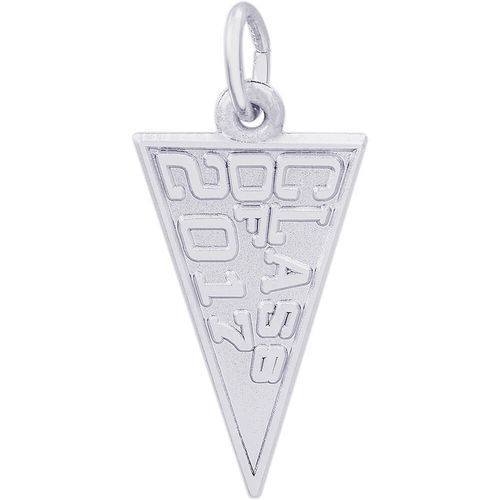 Class Of 2017 Charm - 14K White Gold - 10-6517-wg