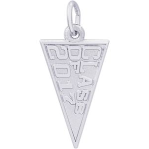 Class Of 2017 Charm - Sterling Silver - 10-6517-s