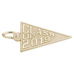 Class of 2019 Charm - Gold Plated - 10-6519-gp
