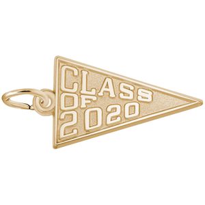 Class of 2020 Charm - 14K Gold - 10-6520-14kg