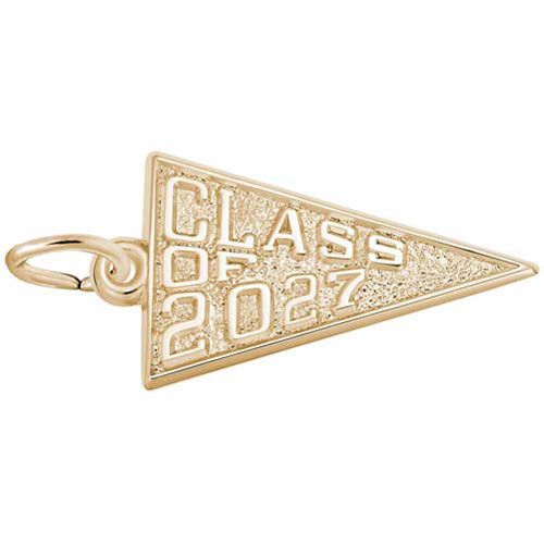 Class Of 2027 Charm 14K Gold - 10-6827-0-14K