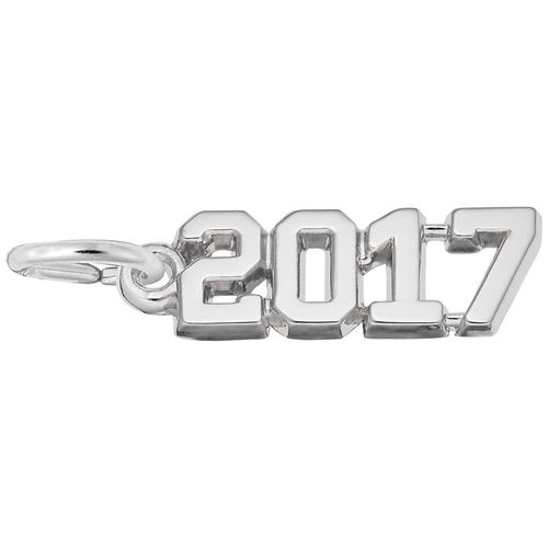 Class Year 2017 Charm - Sterling Silver - 10-3817-s