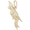 Cockatoo Bird Charm 10K Gold - 10-1873