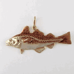 Cod Fish Pendants