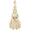 Colonial Lady Charm 10K Gold - 10-2273
