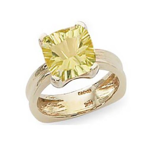 Concave Oro Verde Ring - 14K Yellow Gold Size 7