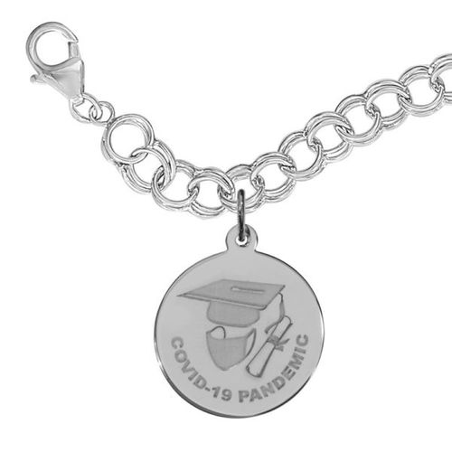Covid-19 - Graduation Bracelet - Sterling Silver - 27-7552-117-ss