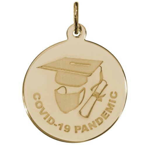Covid-19 - Graduation Charm - 10k Gold - 10-7552-0-10k