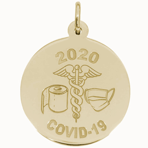 COVID - TP-Mask Caduces Charm - 10-7540-0-14K