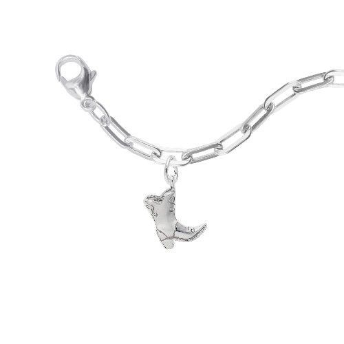Cowboy Boot Bracelet Set - Sterling Silver - 27-6312-320-SS