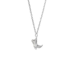 Cowboy Boot Necklace Set - Sterling Silver - 29-6312-87-SS