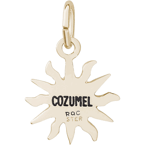 Cozumel Sun Charm - 14K Gold