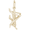 Cricket Charm 10K Gold - 10-3202