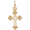 Cross Charm Gold Plated - 10-5482
