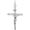 Cross Charm Sterling Silver - 10-4937-0-SS