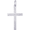 Cross Charm White Gold - 10-4906