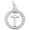 Cross Charm White Gold - 10-5163