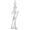 Cross Country Skis Charm White Gold - 10-7930