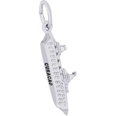 Curacao Cruise Ship Charm - 10-6107