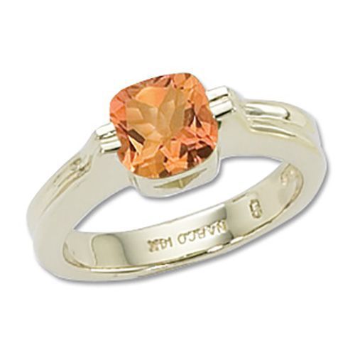 Cushion Citrine Ring - 14K Yellow Gold Size 7 - 70640CI