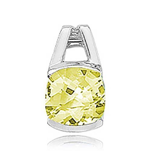 Cushion Oro Verde Pendant - Sterling Silver - 80293OV-SS