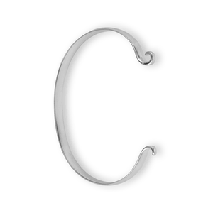 Custom Clasp Bracelet - SS 6mm 6.5 Inch - MCSS665