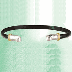 4mm Custom Clasp Collection Black Titanium