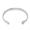Custom Clasp Collection Hook Bracelet Rhodium Plated No Wraps 4mm 6.5 Inch - MCSS465-R