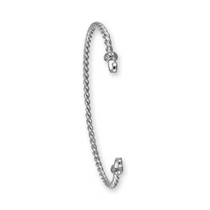 3mm Custom Bracelets Twisted Wire Hook Bracelet 7.5  - MCTWS75