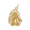 Cute Ghost Charm - Gold Plated-10-1139-0-GP