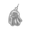 Cute Ghost Charm - Sterling Silver-10-1139-0-SS