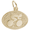 Cyclist Charm Gold Plated - 10-2669