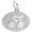 Cyclist Charm White Gold - 10-2669