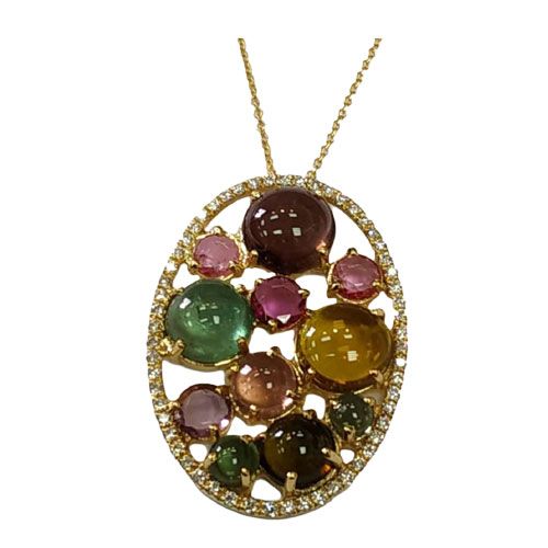 Marika Desert Gold 14k Gold Pendant - 4397