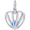 December Birthstone Charm Silver - 10-8350-12