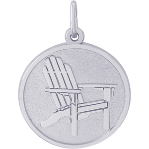 Deck Chair Charm - Sterling Silver - 10-8212-s