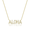 Diamond Aloha Necklace