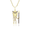 Diamond Body Tiki Pendant, Hawaiian Inspired  Pendant, KTP-35825