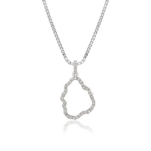 Diamond Outline Kaua'i Pendant