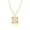 Diamond Quilt Pendant, Hawaiian Inspired  Pendant, HQP-0078