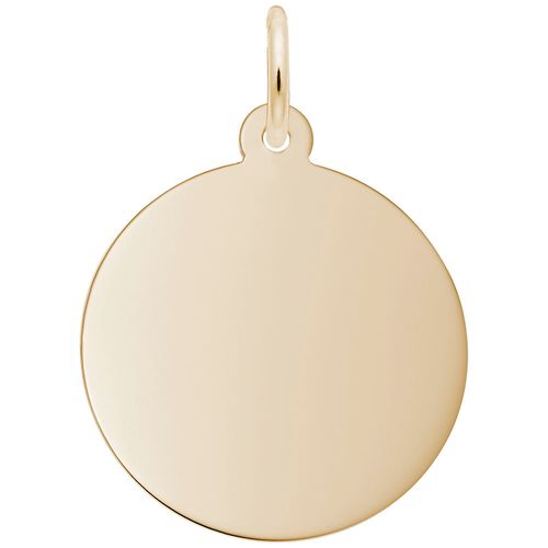 Disc - 35 Series Charm - 10K Gold - 10-4601-35