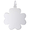 Disc Charm White Gold - 10-4785